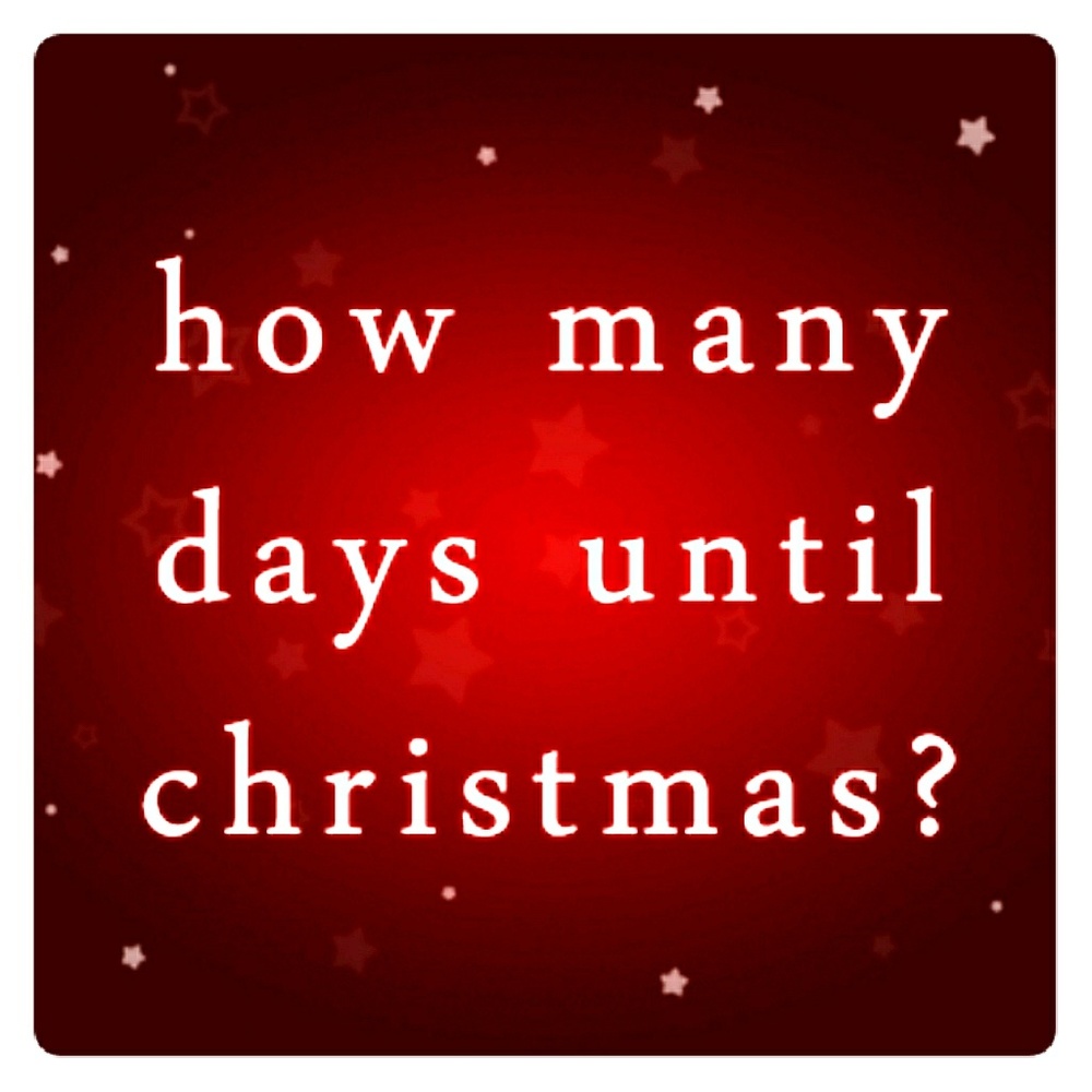 How many days until Christmas